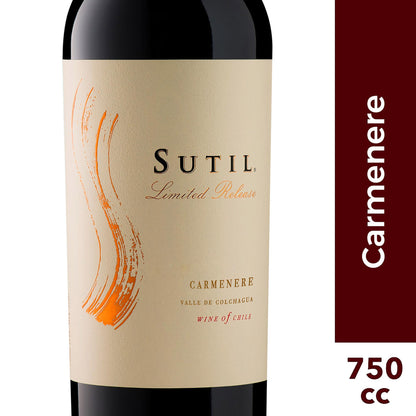 Sutil Limited Release Carmenère 6x750ml