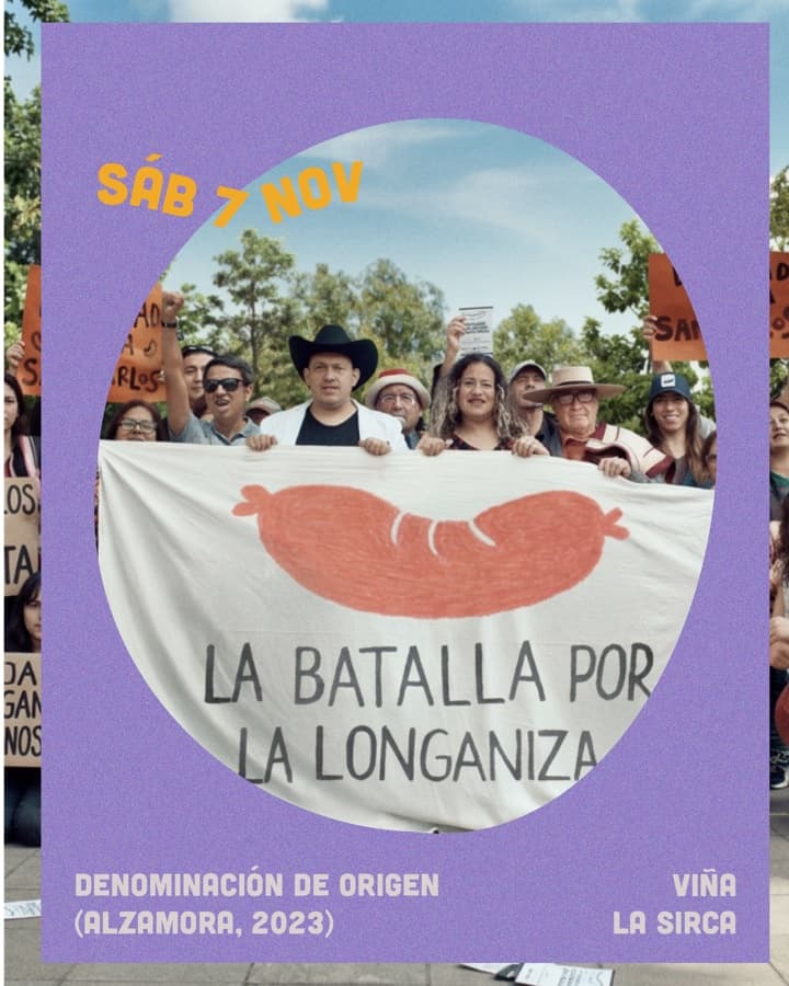 Afiche de "Denominación de Origen" -- función de Viña La Sirca